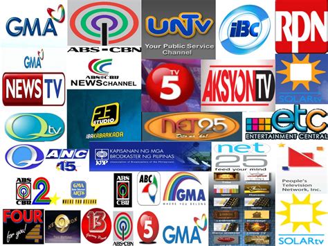 List of Philippine TV Channels .